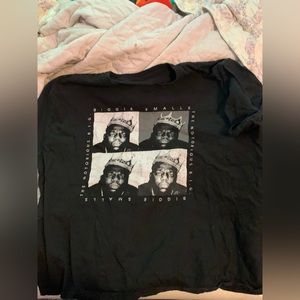 Black and White B.I.G shirt